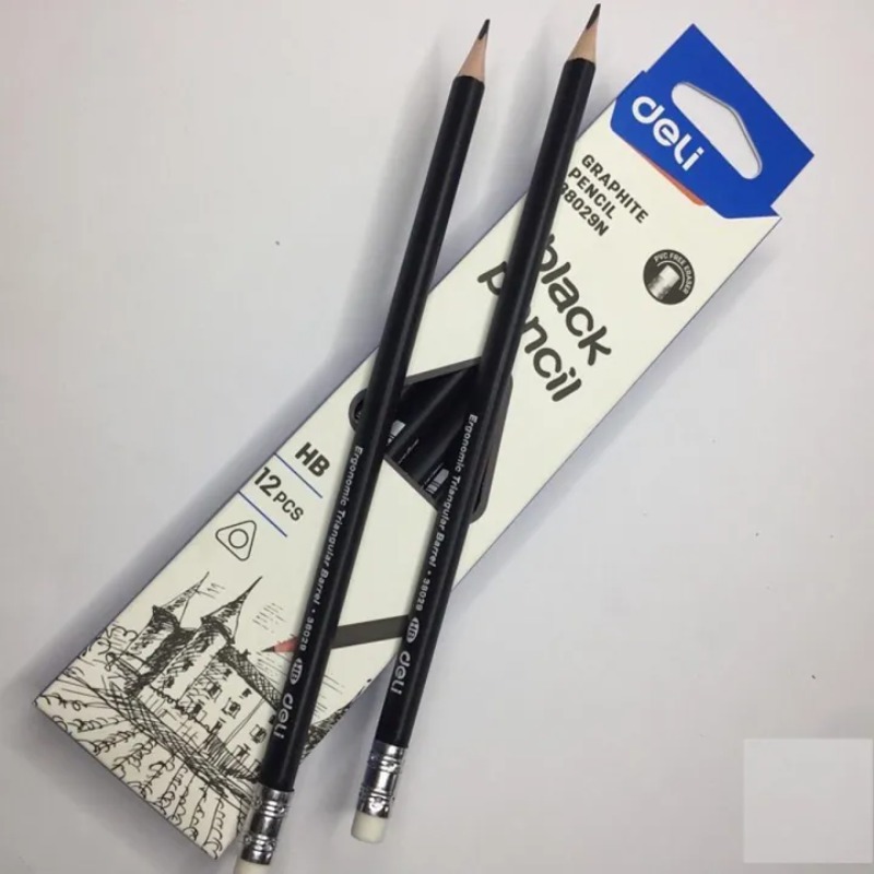 deli-graphite-pencil-38029n-black-pencil-12-pcs-box-ld03952uok