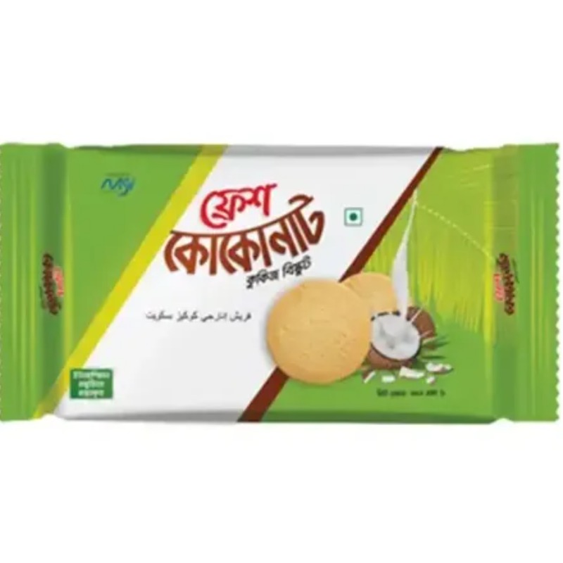 Fresh Coconut Cookies Biscuits 185g