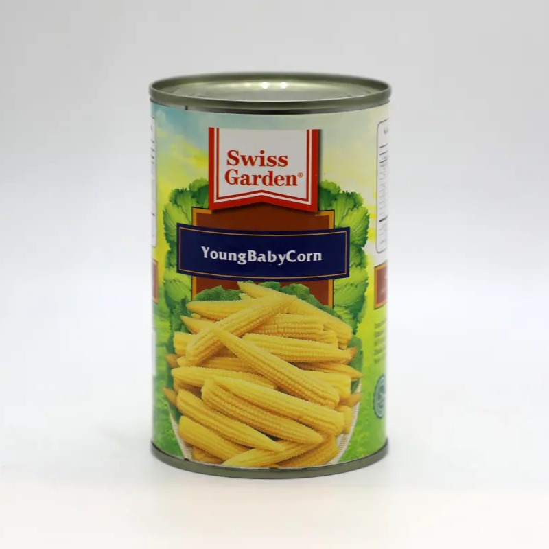 Swiss Garden Young Baby Corn 400g
