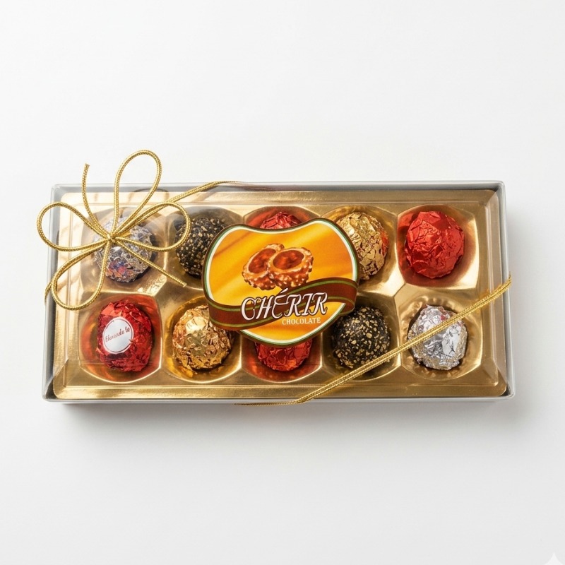 Ginnou 291 Chocolate Flat Set