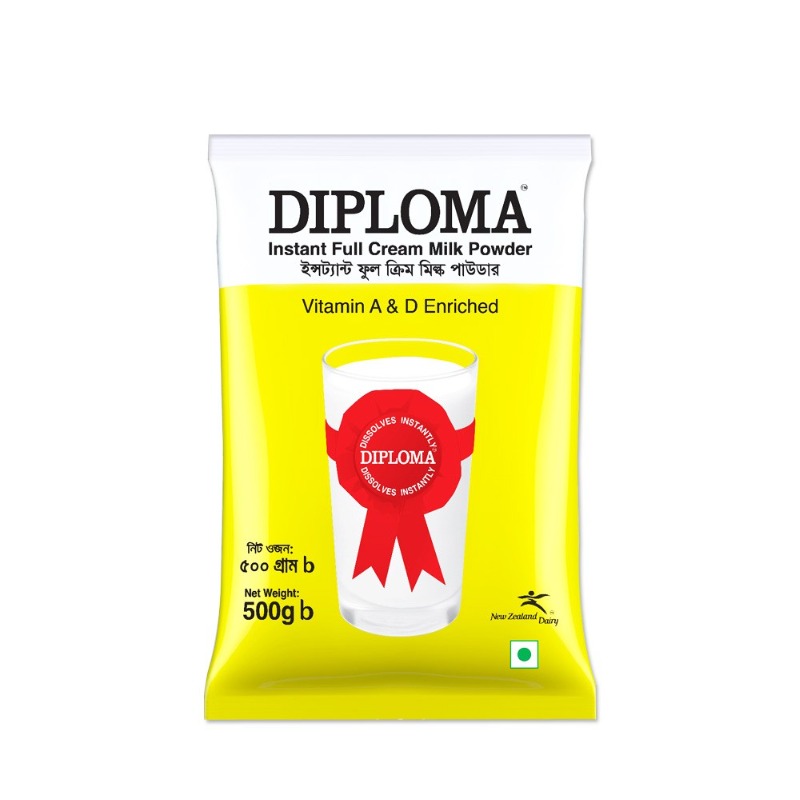Diploma IFCMP Instant Full Cream Milk powder-500gm (Poly)