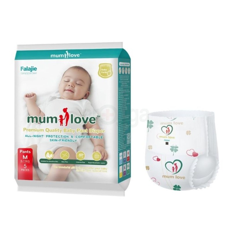 Mum Love Diaper (L) 8-14kg-4pcs (B2G1)
