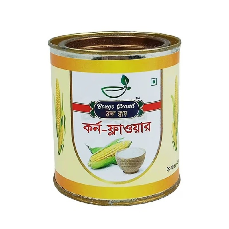 Bongo Shaad Corn Flour 250gm Tin