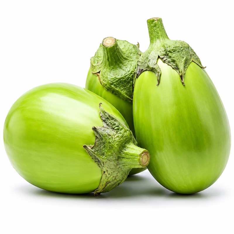 Fresh White Brinjal (Sada Begun) – Farm Fresh White Eggplant | Premium Quality | Per Kg