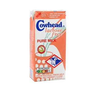 Cowhead Lactose Free Pure Milk 1Liter