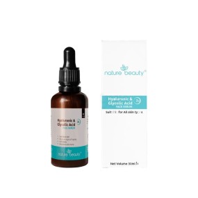 Nature Beauty Hyaluronic & Glycolic Acid 2% Serum - 30ml