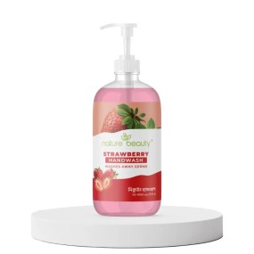 Nature Beauty Strawberry Hand Wash - 37Oml