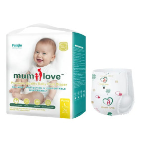 MumLove P Q Baby Pant Diaper (L) 9-14kg-26 Piece