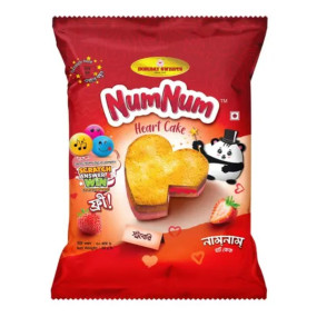 Bombay Sweets Alooz Numnum Heart Cake-30gm
