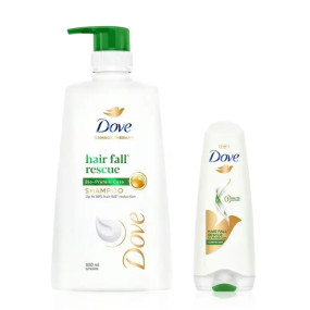 Dove Shampoo Hair Fall Rescue 650 Get 170g dove conditioner Free