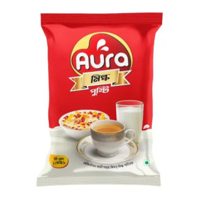 Aura Milk Pusti Full Cream Milk Powder 1kg - Instant Nutrition