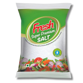 Fresh Super Premium Salt 1kg | Refined Iodized Salt