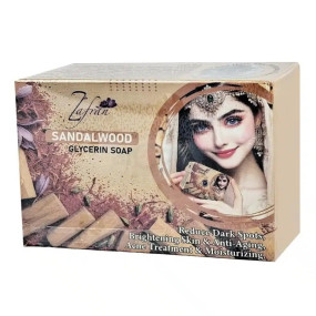 Zafran Sandalwood Glycerin Soap