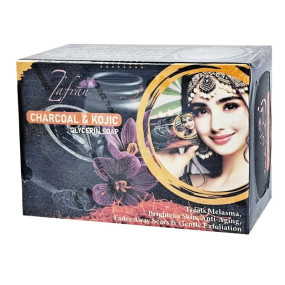 Zafran Charcoal And Kojic Glycerin Soap
