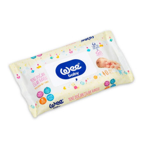 We Baby Newborn Wet Towel 40 pcs