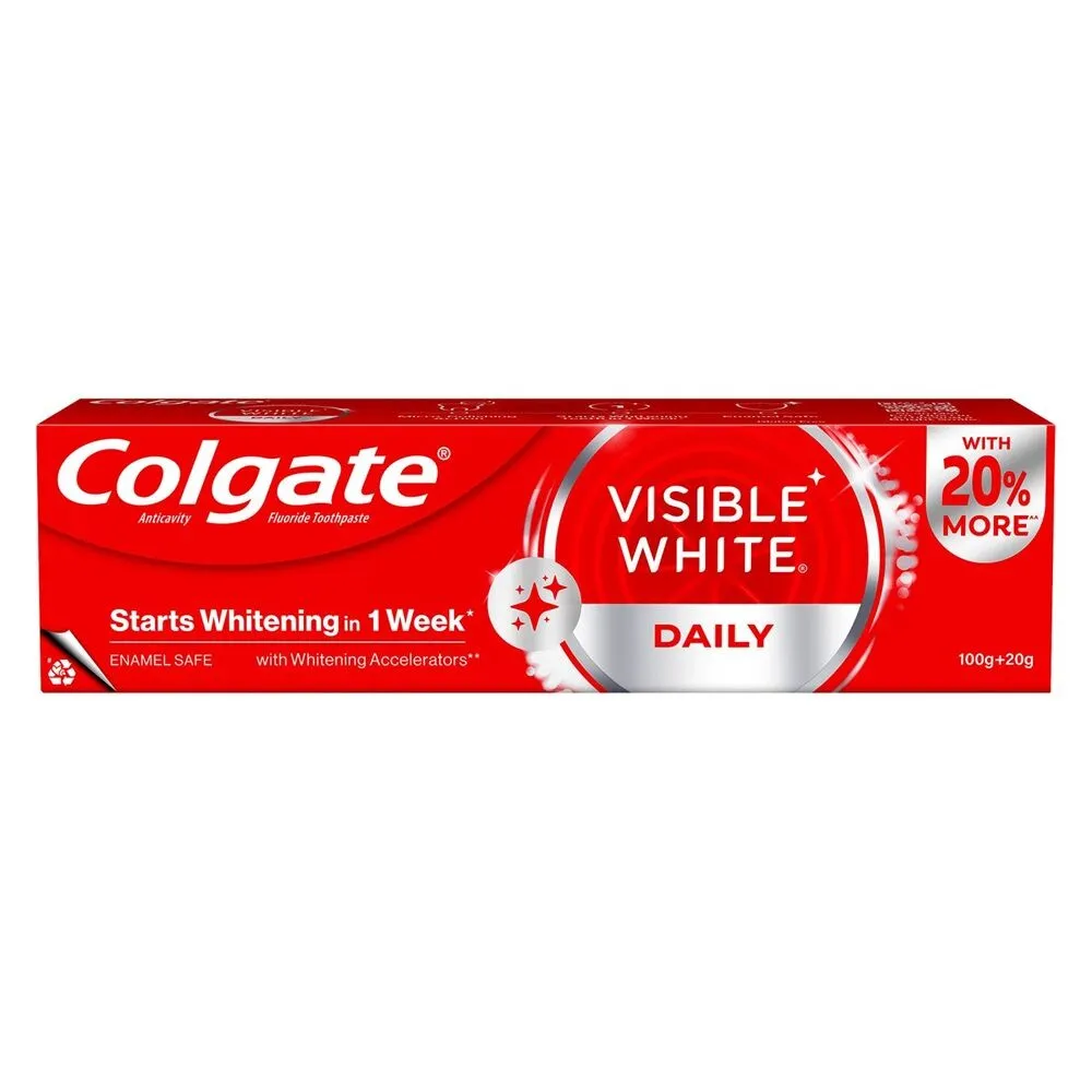 Colgate Visible White Toothpaste  Saver Pack 2N x ...