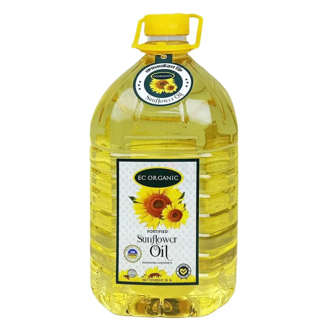 EC Organic Fortified Sunflower Oil 5L