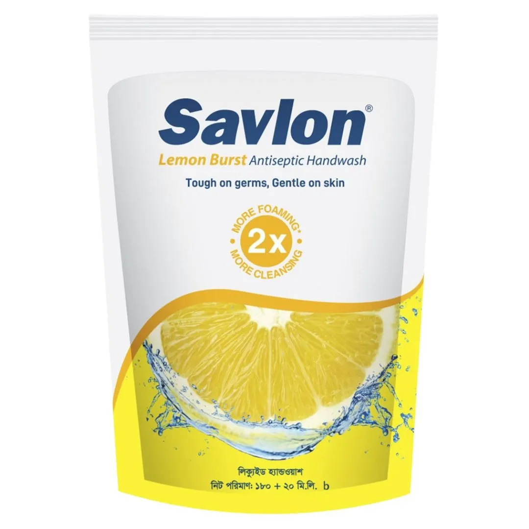 Savlon Handwash Lemon Burst 170ml