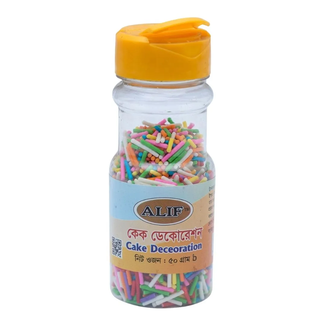 Alif Cake Decoration 50g
