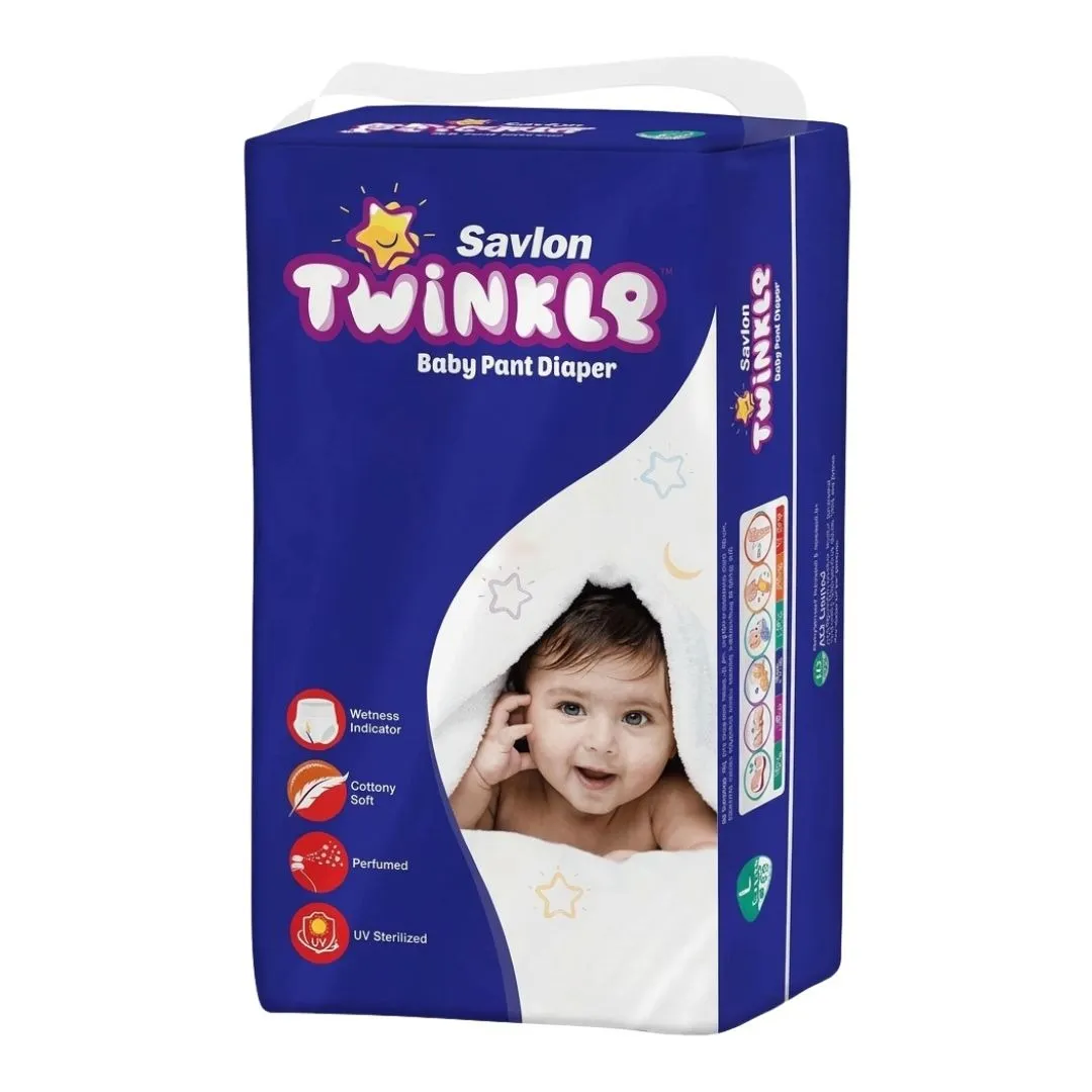 Savlon Twinkle Pant Baby Diaper L (8-15kg) 24pcs