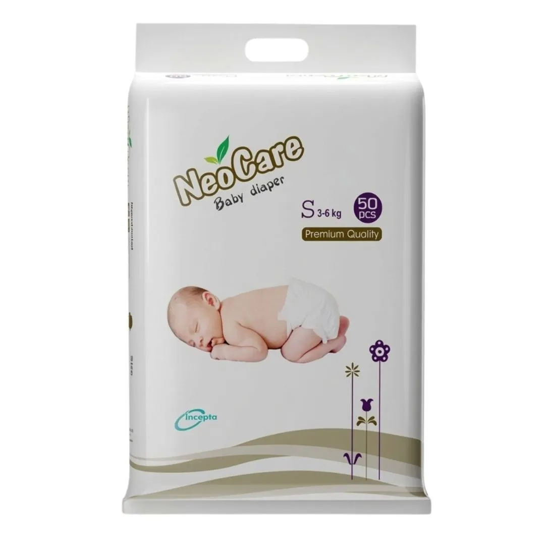 Neocare Belt Baby Diaper S (3-6kg) 50pcs