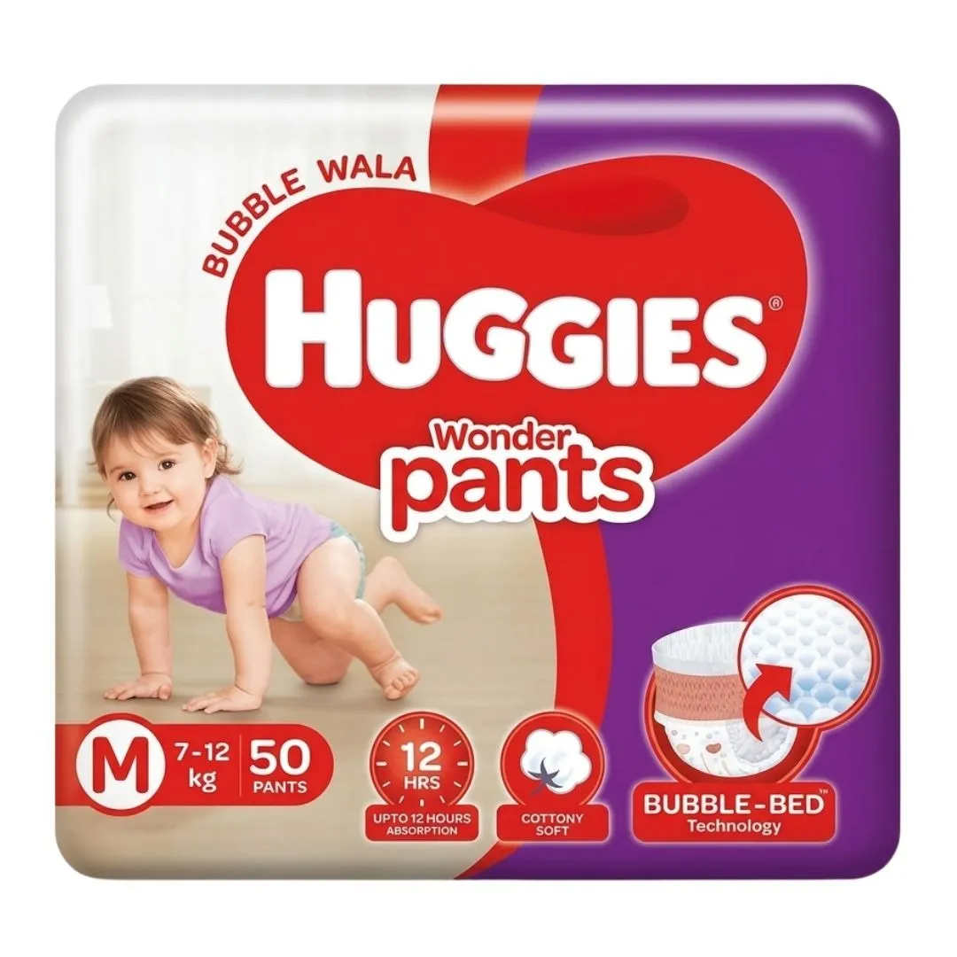 Huggies Wonder Pants M (7-12kg) 50pcs