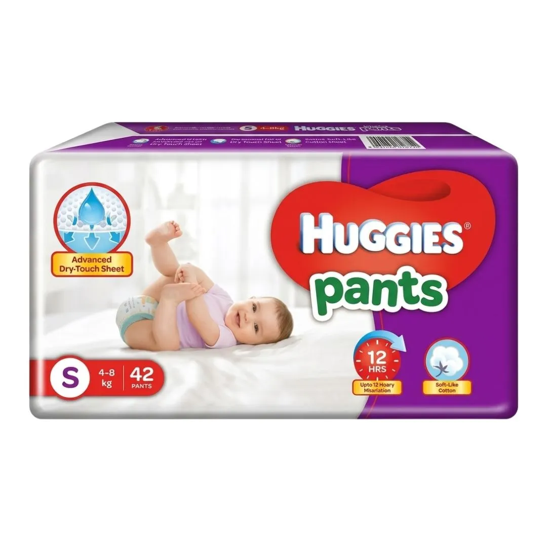 Huggies Wonder Pants S (4-8kg) 42pcs