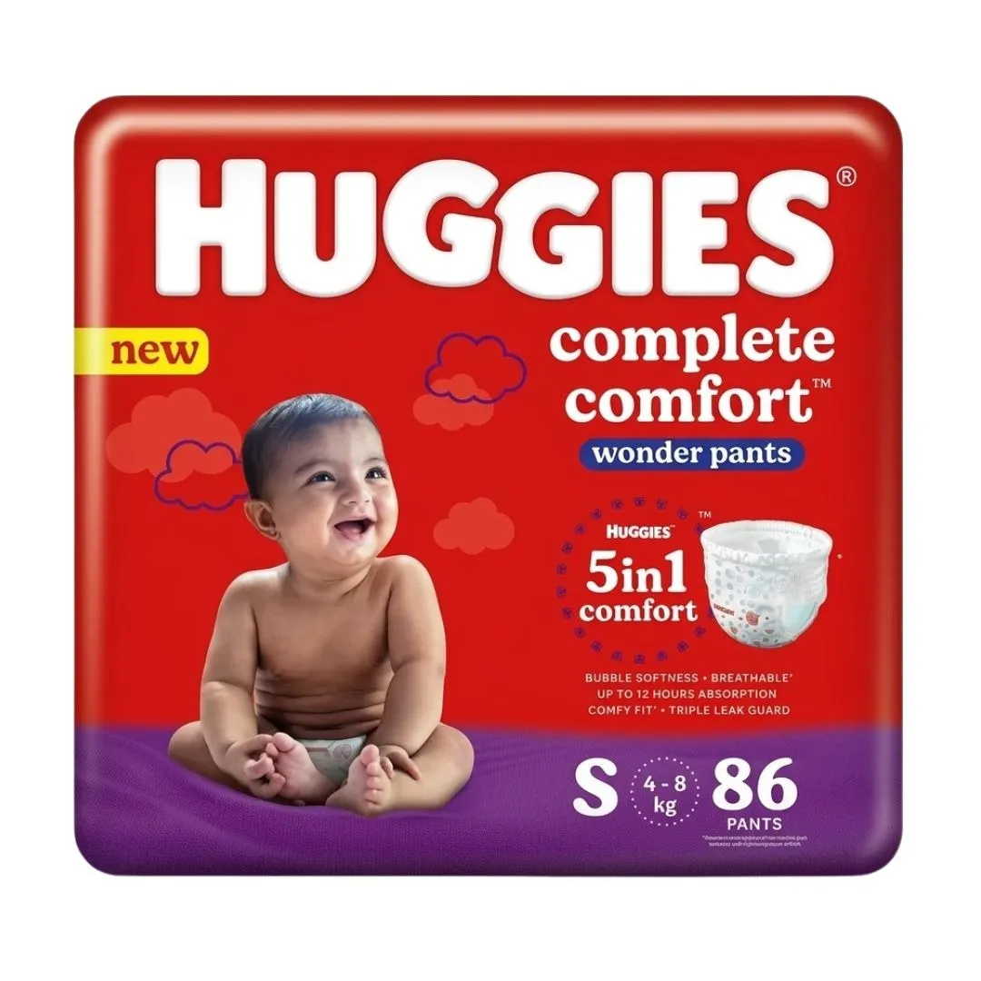 Huggies Wonder Pants S (4-8kg) 86pcs
