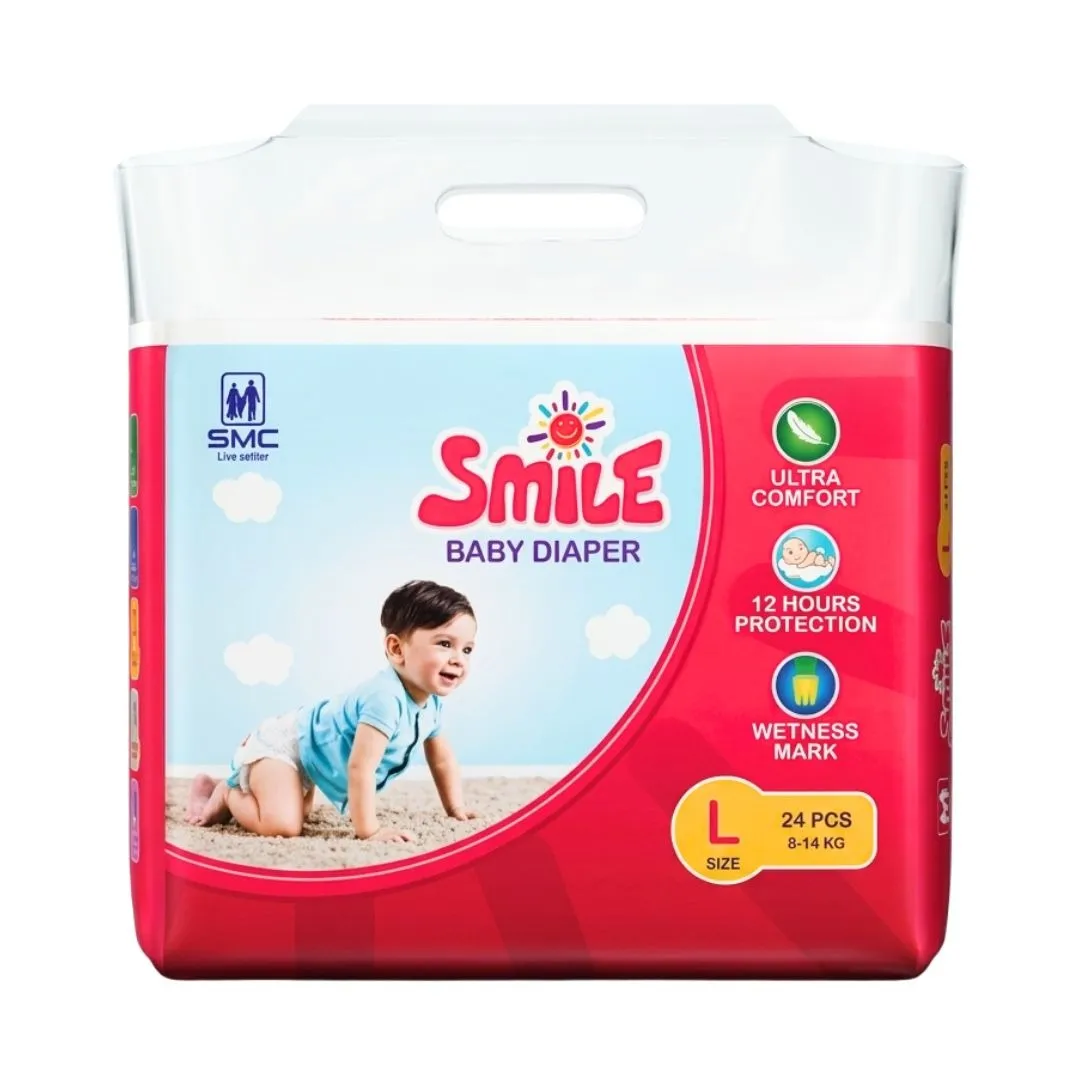 Smile Baby Belt Diaper L (8-14kg) 24pcs