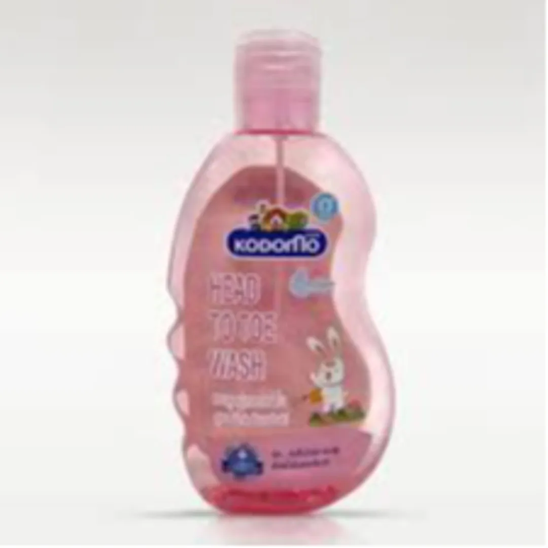 Kodomo Head To Toe Wash Pink Hanabakio+200 ml