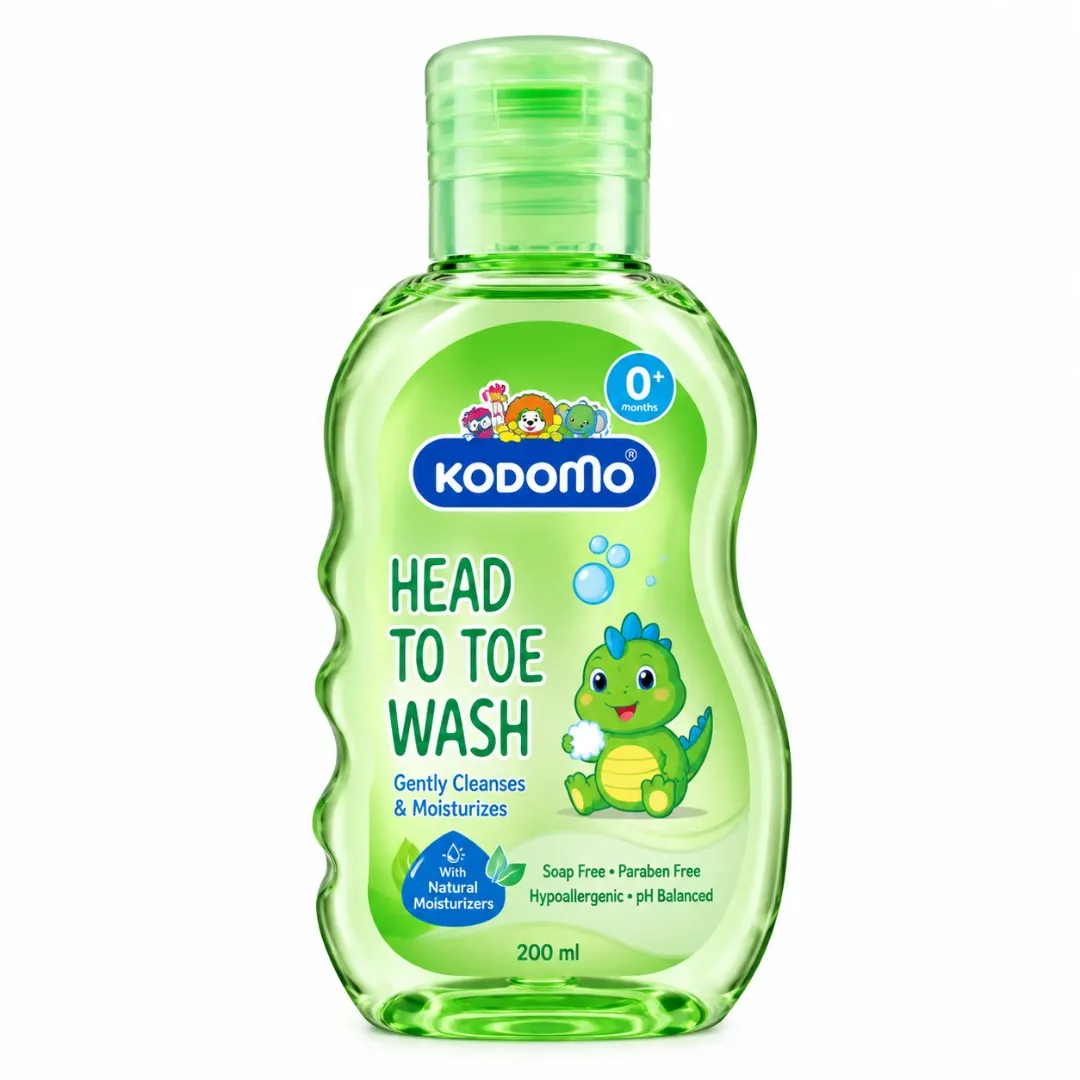 Kodomo Head to Toe Wash Hanabakio+100 ml - PCS