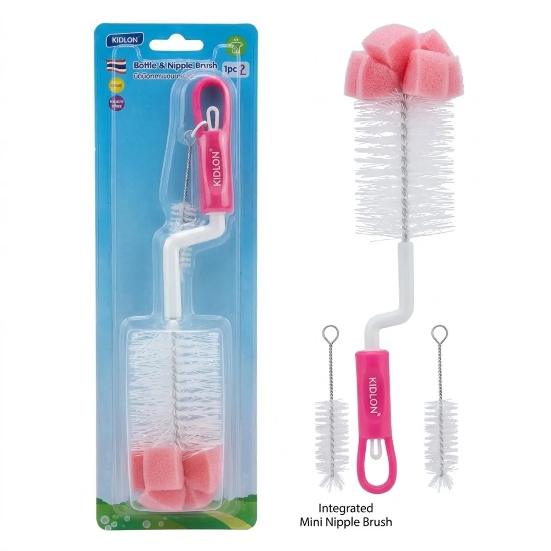 Kidlon Bottle & Nipple Brush 1pc