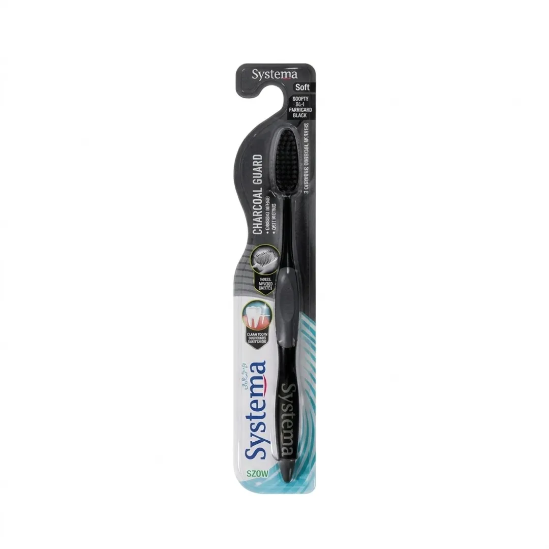 Systema Toothbrush Charcoal Guard