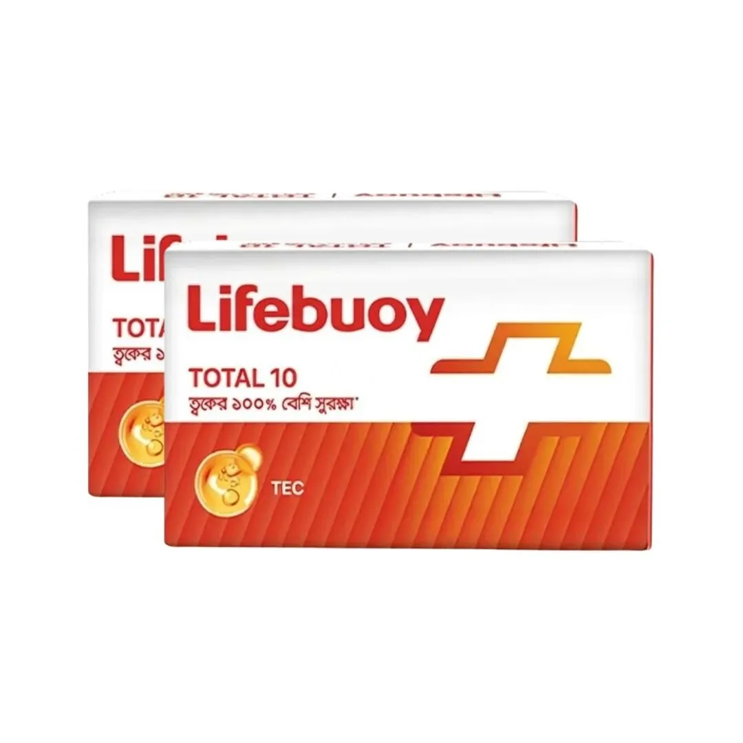 Lifebouy Total 10 90g (Buy 2 & Get 10tk Off)