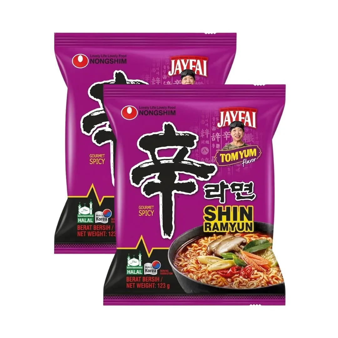 Nongshim Shin Ramyun Tomyum Flavor Noodles 123g (B...