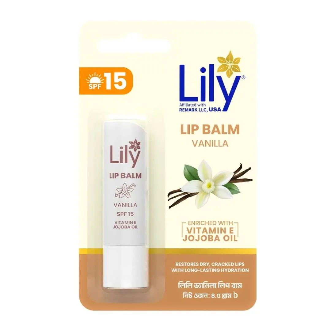 Lily Vanilla Lip Balm 4.5g